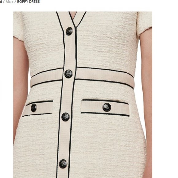 NWT RARE Maje Roppy Dress - Picture 6 of 13